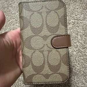 Coach Phone Case/Wallet